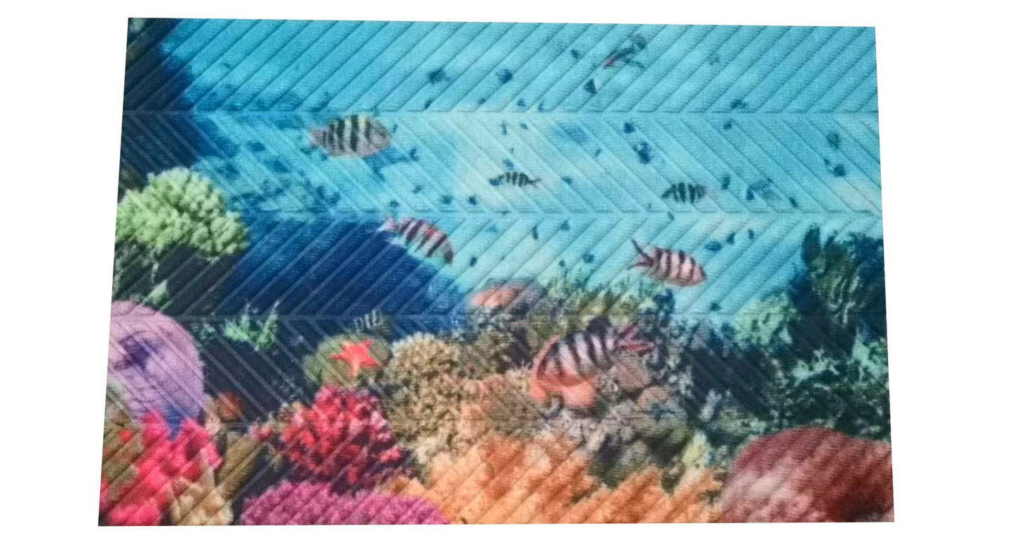 Printed Double Arrow Custom Logo Mats