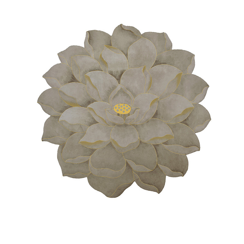 flower shaped rug