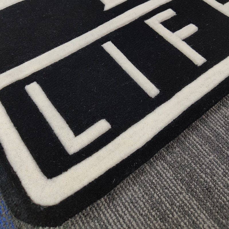 custom rugs with logo