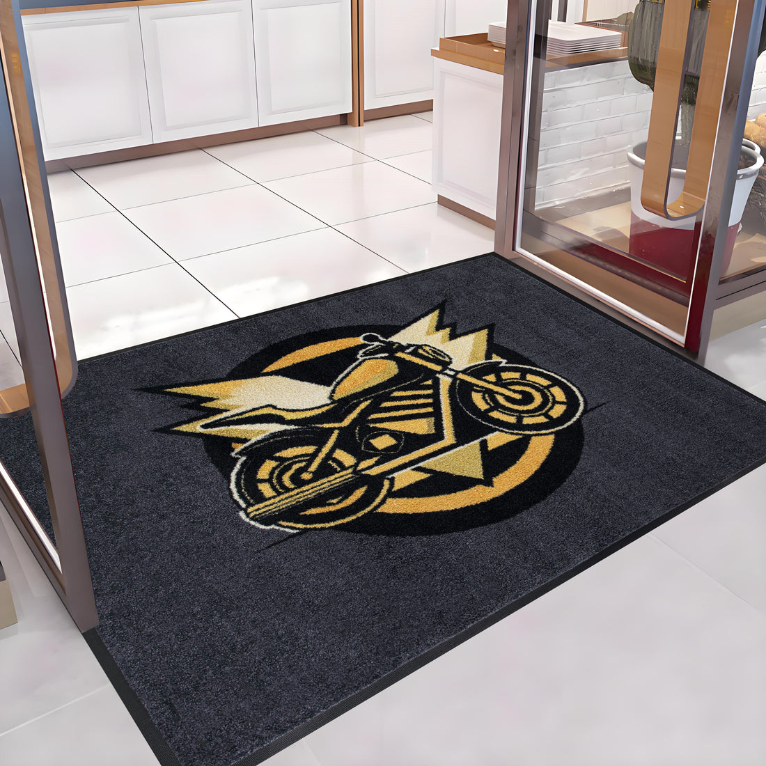 Custom logo rugs and mats - product collection overview