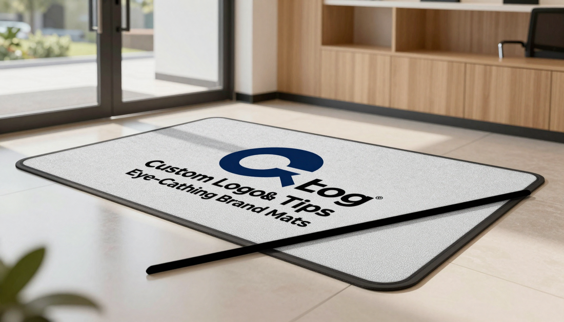5 Custom Logo Rug Design Tips for Eye-Catching Brand Mats
