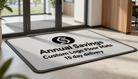 Annual Savings from Custom Logo Floor Mats: A Detailed ROI Breakdown