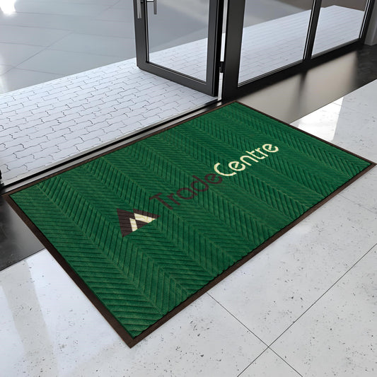 Printed Double Arrow Custom Logo Mats