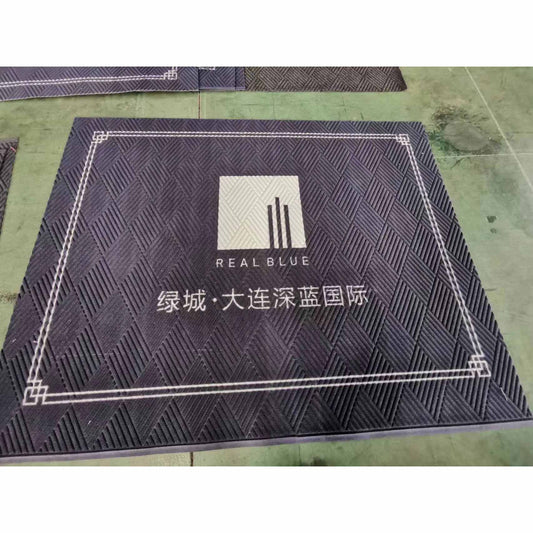 Printed Diamond Custom Logo Mats